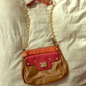 Nine West tricolor shoulder bag
